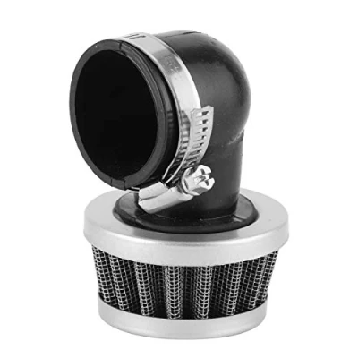 Image of Majatou Air Filter, 4in Bent Angled Pod Cleaner Accessory Fit for 90cc 110cc PIT QUAD DIRT BIKE