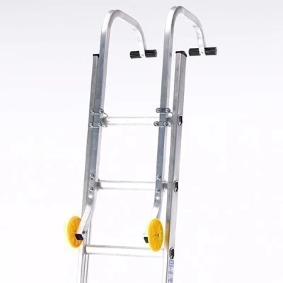 Image of TB Davies 1400 000, Universal Roof Hook Ladder Kit, Accessory, Easily Convert Your Extension into a Ladder, Includes Wheels for Use on Roofs, Initial Assembly Required