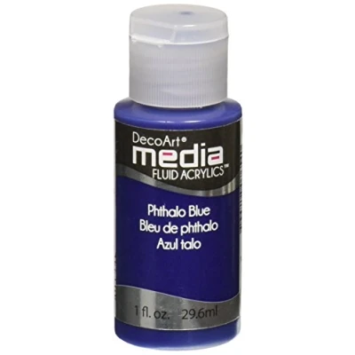 Image of Deco Art Media Paint, Acrylic, Multi Colour, 2.79x2.79x7.62 cm
