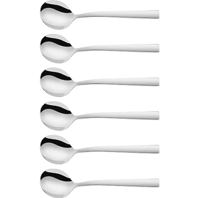 Image of ZWILLING Dinner, Soup Spoons, 6 Piece,Silver
