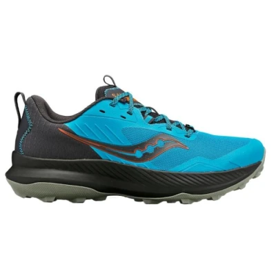 Image of Saucony Blaze TR Women&#039;s Size 7 Blue Trail Running Shoes Lightweight, Durable, Water Resistant
