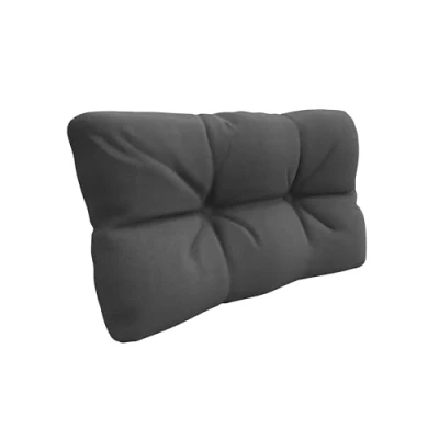 Image of POKAR Euro Pallet Pillow Waterproof 1x Side Cushion 60x40cm, Cold Foam, Removable Covers, Home and Garden Furniture, for Summer House Sofa, without Pallets, Beige