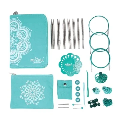 Image of KnitPro Inter. Lace Needle Set Believe 13cm 3 6.00mm 1pc, Blue