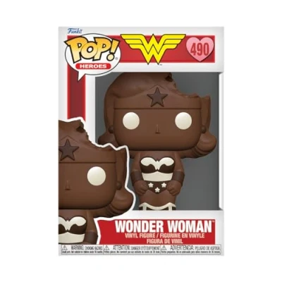 Image of Funko POP! Heroes: DC Wonder Woman (Val Choc) Comics Collectable Vinyl Figure Gift Idea Official Merchandise Toys for Kids &amp; Adults Comic Books Fans Model Collectors