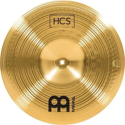 Image of Meinl Cymbals HCS China Cymbal 16 inch (Video) for Drum Set (40,64cm) Traditional Finish Brass, Made In Germany (HCS16CH)