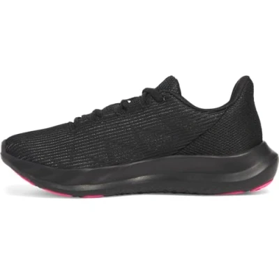 Image of UA W Charged Speed Swift Black/Black/Super Pink 8