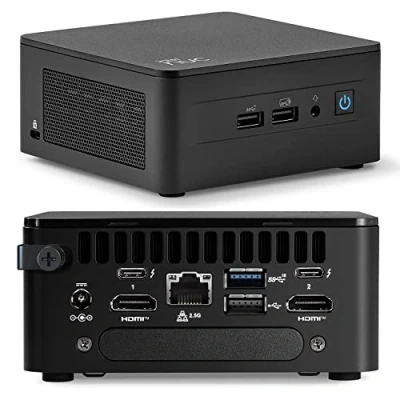 Image of Intel NUC 13 Arena Canyon Mini PC NUC13ANHi7 Desktop Computer/HTPC 13th Gen. Core i7 1360P,12 Cores(4P+8E), 16 threads,WiFi 6, Bluetooth 5.3,Windows 11 Pro(32GB DDR4 RAM,2TB PCIe SSD)