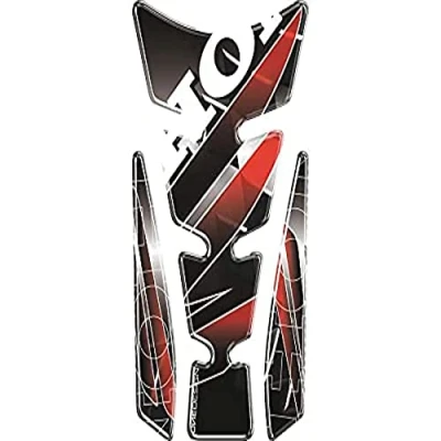 Image of Puig 4785P Tank Pads Model Wings Silver