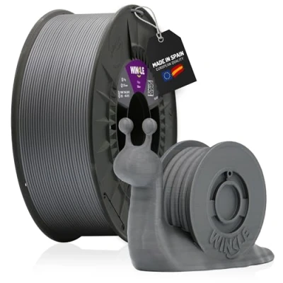Image of Winkle PLA Filament 2.85 mm Printing 3D Printer Silver Colour 1000 g Spool