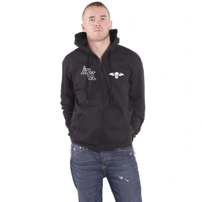 Image of Avenged Sevenfold Dead Head Zipped Hoodie S Black