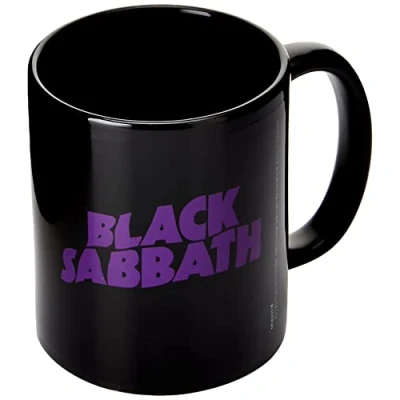 Image of Pyramid International MGB26308 Sabbath (MOR Logo) Black Coffee Mug, Ceramic, 11 oz