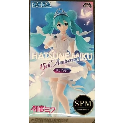 Image of Sega Hatsune Miku Series SPM Statue 15th Anniversary Kei Ver.