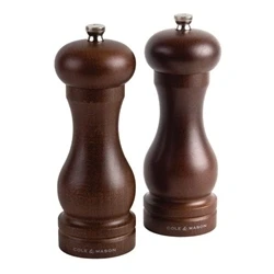 Image of Cole &amp; Mason Forest Dark Wood Pepper Mill (4 Pack)