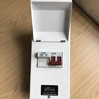 Image of Live Electrical Metal Fused Box c/w DP 100A Isolator with 63A/80A/100A fuses
