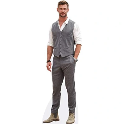 Image of Chris Hemsworth (Waistcoat) Life Size Cutout