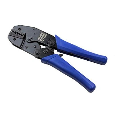 Image of US PRO Crimping Tool for Non Insulated Terminals Ratchet Type 6736