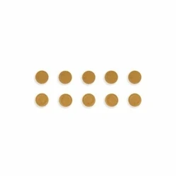 Image of Bi Office Silque 30 mm Round Magnet Yellow (Pack of 10),IM130209