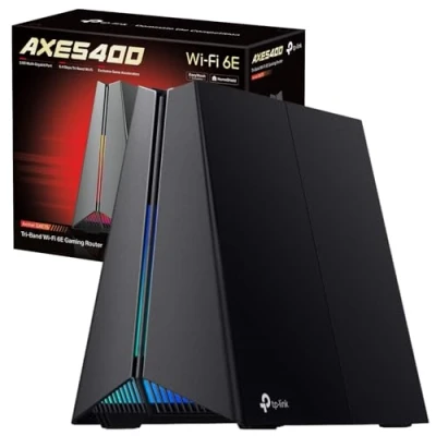 Image of AXE5400 Tri Band Wi Fi 6E Gaming Router, Prioritise game applications and devices, accelerate by GPN, Ultra Fast Speed, High Capacity Connections, Beamforming Technology, Robust Security(Archer GXE75)