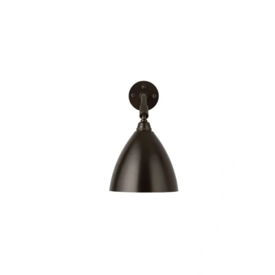Image of GUBI Bestlite BL7 wall light, black/brass