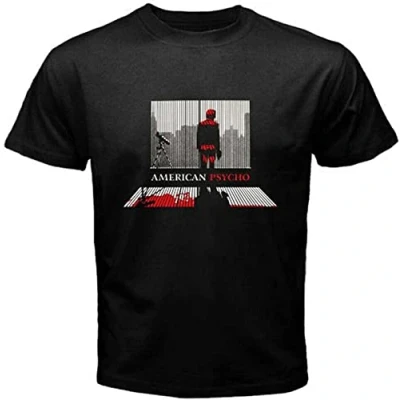 Image of American Psycho Movie Men&#039;s T Shirt Black L