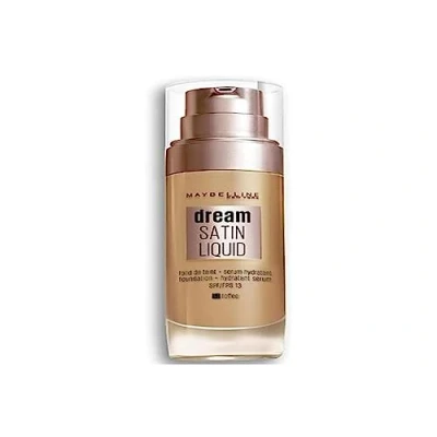 Image of Maybelline Foundation, Dream Radiant Liquid Hydrating Foundation With Hyaluronic Acid And Collagen Lightweight, Medium Coverage Up To 12 Hour Hydration 54 Toffee