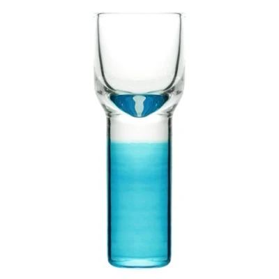 Image of Sagaform Club Schnapps Glasses, Blue/Green, Set of 4