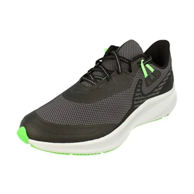 Image of NIKE Quest 3 Shield Mens Running Trainers CQ8894 Sneakers Shoes (UK 7 US 8 EU 41, Black Obsidian Mist 010)