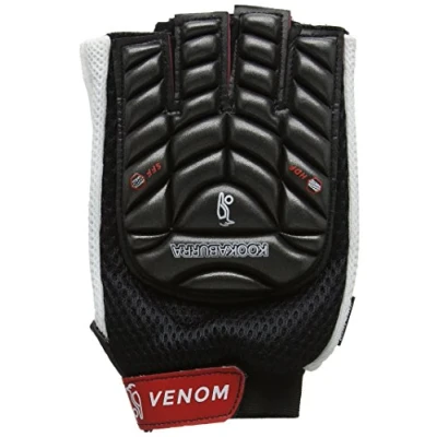 Image of kookaburra Venom Black/White S L/H Hockey Protective Equipment Black/White,