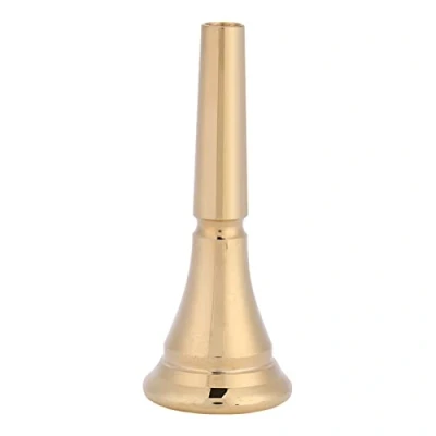Image of Horn Mouthpiece, Brass Cooper Mouthpiece Replacement, Clear Melodious Sound, Novice and Professional Players