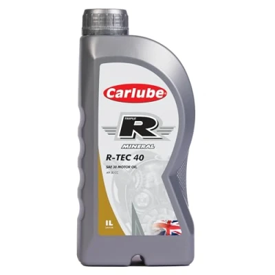 Image of Carlube Triple R SAE 30, API SE/CC Mineral Engine Oil TEC 40 1L