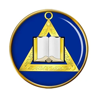 Image of Masonic Lodge Chaplain Pin Badge