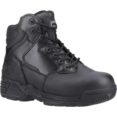 Image of M801429 021 Stealth Force 6.0 Leather CT CP Composite Toe and Plate Unisex Uniform Safety Boot Black UK 13