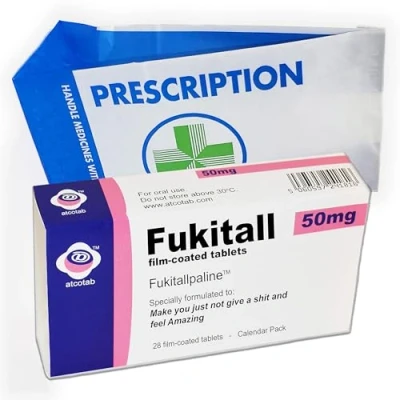 Image of Joke Pill Box Prank Fill with Your own Sweets or Chocolates Great Xmas Birthday Gift (X Fukitall)