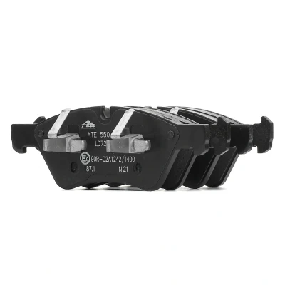 Image of LD7220 Brake pad set ATE Ceramic 13.0470 7220.2 prepared for wear indicator, excl. warning contact MERCEDES BENZ: E Class Saloon