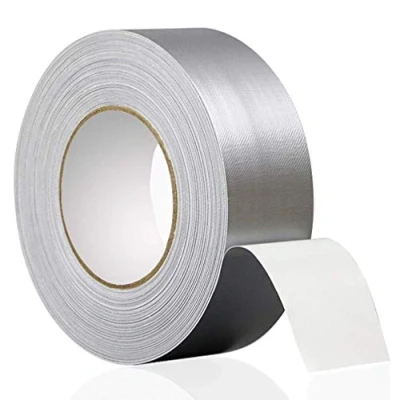 Image of YTBUBOR Premium Silver/Grey Duct Tape 50mm x 50m Heavy Duty (2&quot;) Gaffer