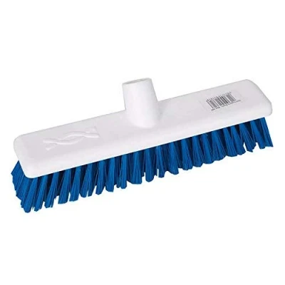 Image of Robert Scott &amp; Sons Abbey Hygiene Broom Head Hard Washable 12in Blue 102903BLUE