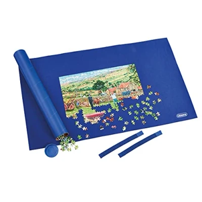 Image of The Puzzle Roll from Gibsons Storage Non Slip Surface for 1000 Piece Puzzles Portable Jigsaw Accessory Enthusiasts Games