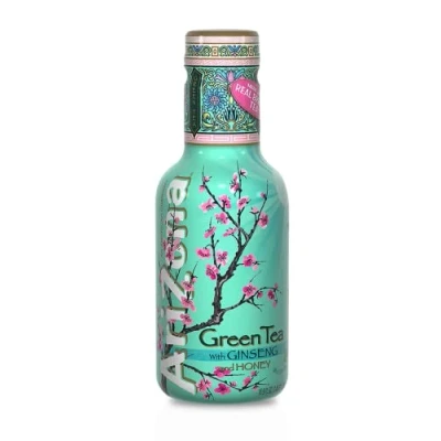 Image of Arizona Original Green Tea with Honey 500 ml (Pack of 6)