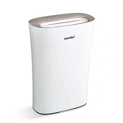 Image of COMFEE&#039; Air Purifier with True HEPA Filter, CADR 210m3/h for Home Large Room 45m², 4 Speeds, 8H Timer &amp; Quiet Sleep Mode, Intelligent Cleaner Allergies, Pollen, Smoke, Odors, Dust Pet Dander