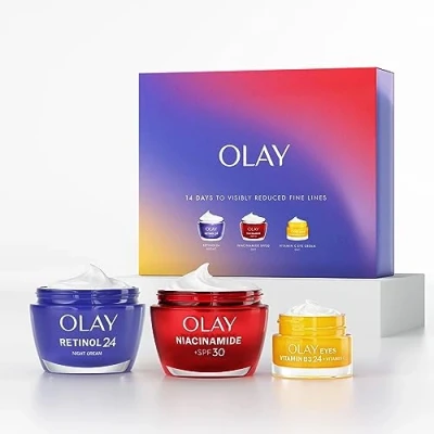 Image of Olay Project Protect Day &amp; Night Moisturiser Eye Cream Giftset