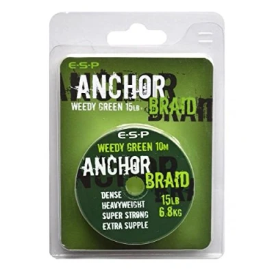 Image of Hull Angling Centre ESP Anchor Braid Weed Green 15lb ELAB015WG