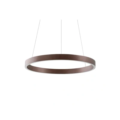Image of Lucande Smart LED pendant light Yonam, coffee, 2 bulb, Tuya
