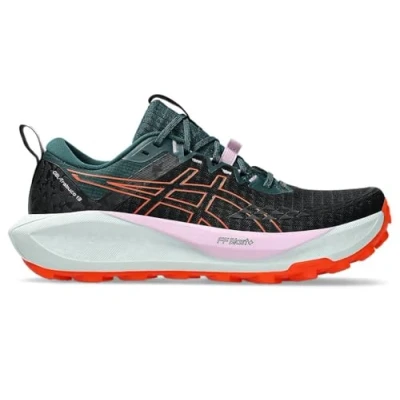 Image of Asics Geltrabuco 13 Trail running shoes, Women&#039;s, Size: 6, Black/nova orange Textile/synthetics
