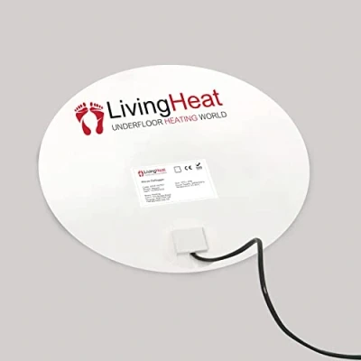 Image of Living Heat Bathroom Mirror Demister Pad 470mm Round