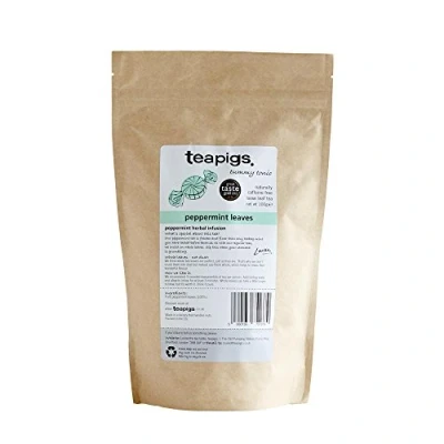 Image of Teapigs Peppermint Leaves Loose Tea Made With Whole (1 Pack Of 100g)