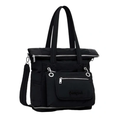 Image of Desigual Women Accessories Nylon Backpack Big, Black, One Size