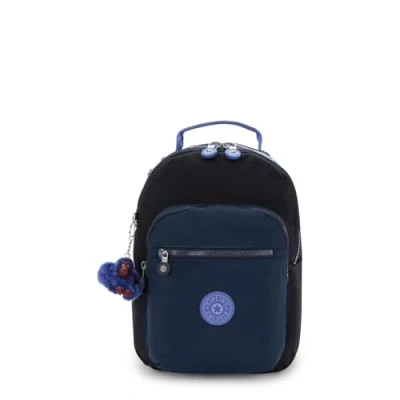 Image of Kipling SEOUL S Small Backpack, True Block (Blue)