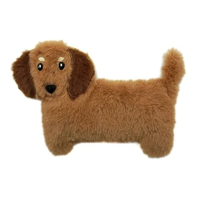 Image of Puckator Sausage Dog Microwavable Plush Lavender Heat Pack Heating Pads Hot and Ice Cold Cool Packs Bag for Sport Injuries Knee Back Pain Bed Warmer Wellness Health Products