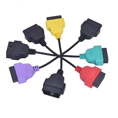Image of AntiBreak ECUScan OBD OBDII Adaptors for Engine ECU, Airbag, ABS, Power Steering &amp; CAN A1 + A2 A3 A4 Color Se