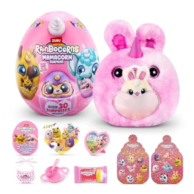 Image of Rainbocorns Mamacorn Surprise (TRUDY) by ZURU, Collectible Plush Toy for Girls 3+